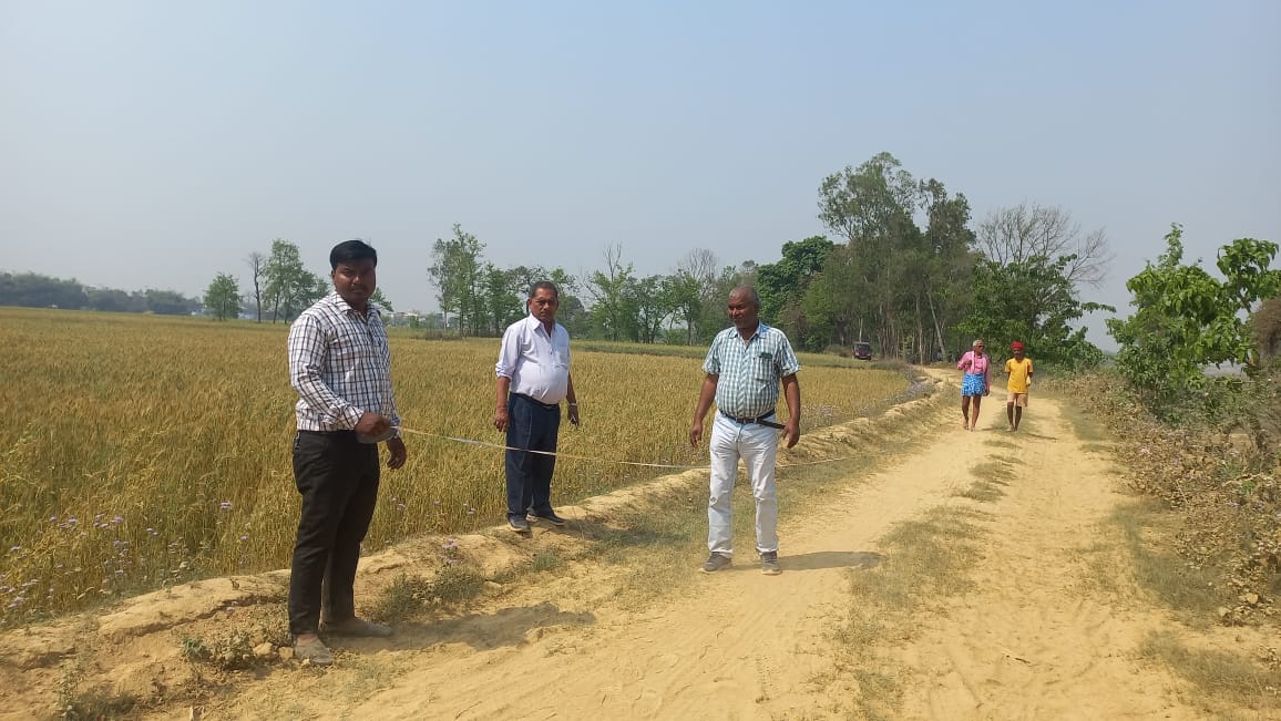 अतिक्रमित सार्वजनिक जग्गा खोजि अभियानको निरन्तरता, ७ विघा जग्गाको अतिक्रमण हटाईयो